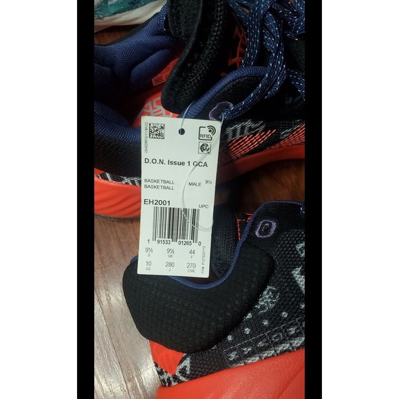 Adidas D.O.N. Issue 1 Geek Up Donovan Mitchell Basketball Shoes EH2001 Size 10 main image 6